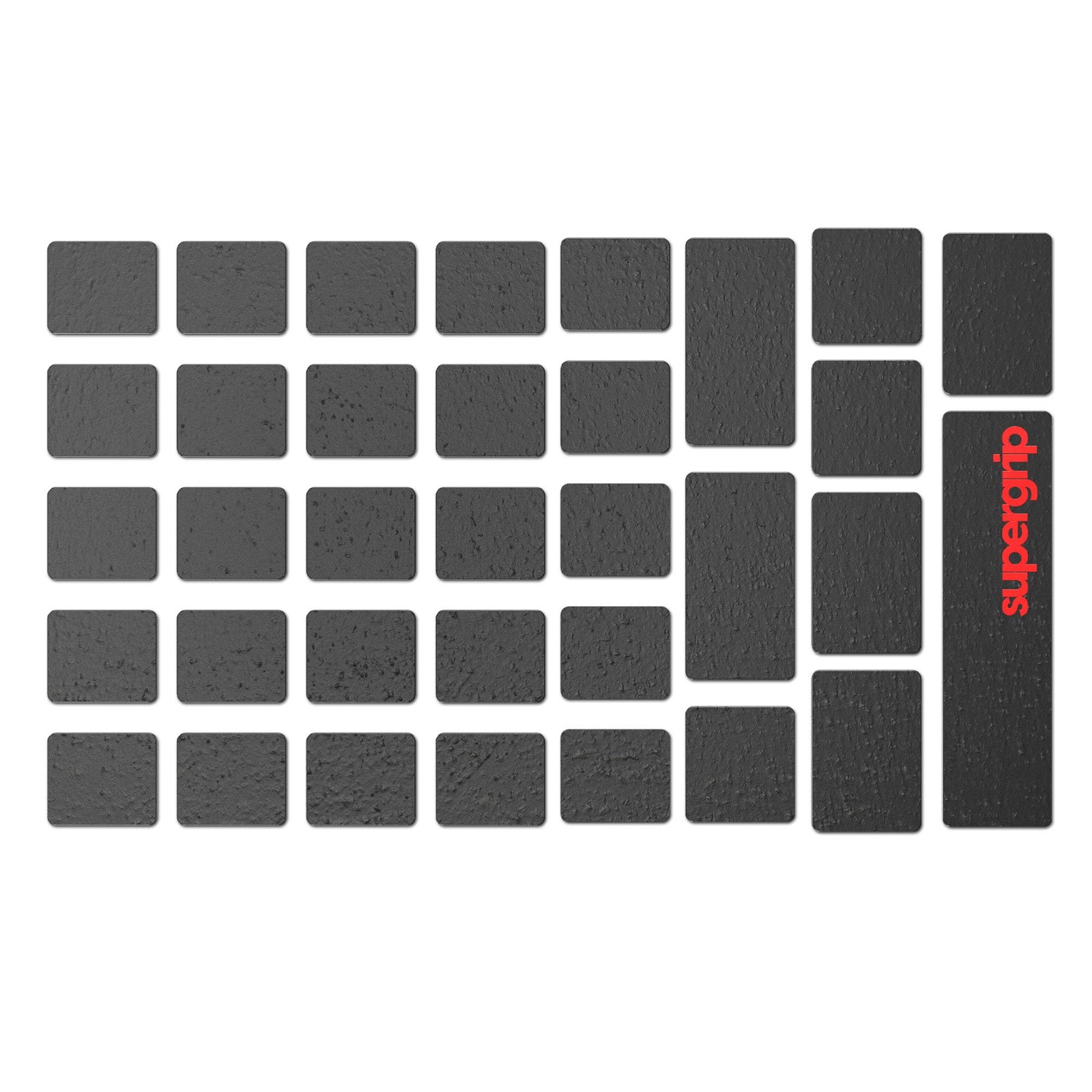 SUPERGRIP Pre-Cut Keyboard Griptape Pre-Laminated Sweat Absorbing High Perfor...