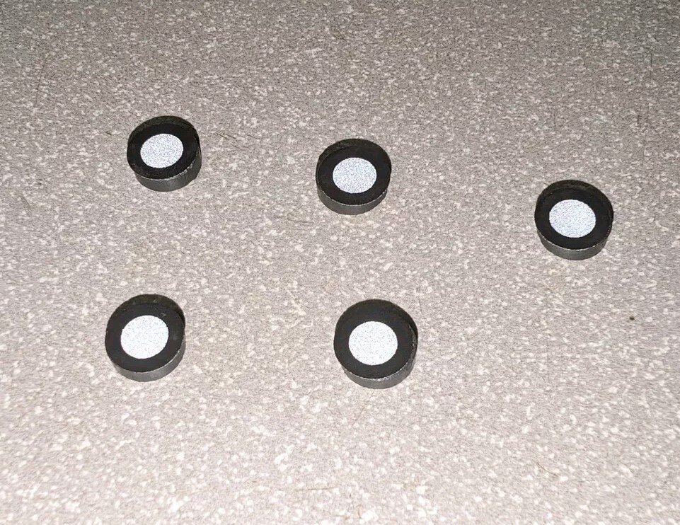 3D Scanner MAGNETIC REFLECTIVE Target Markers - 5 Pack with DOTS included