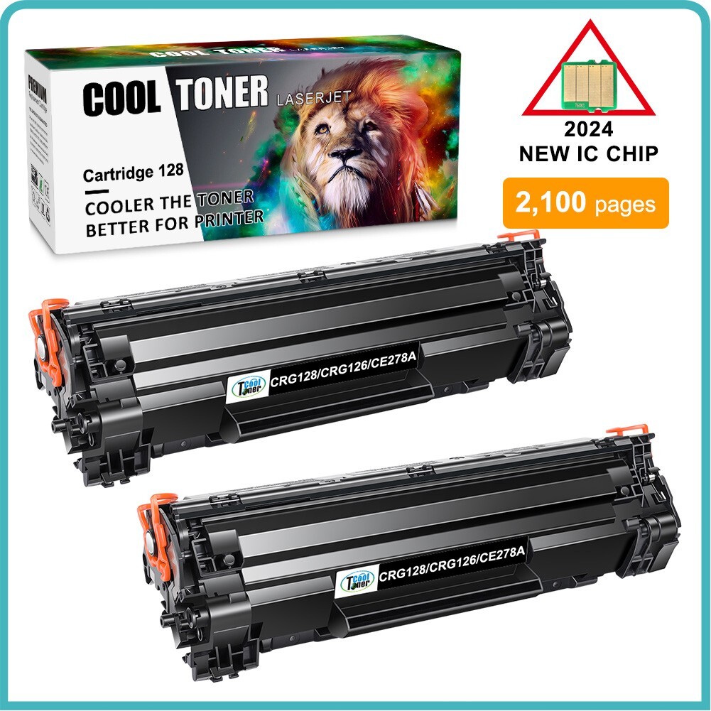 2 CRG128 Toner Cartridge 128 For Canon 128 ImageClass MF4770n MF4880dw D530 D550