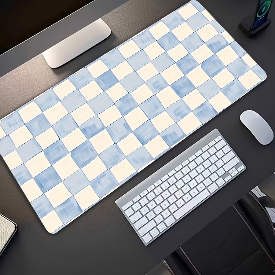 1pc Oversized Gaming Mouse Pad with Edge Design, Washable And Durable, Suitabl