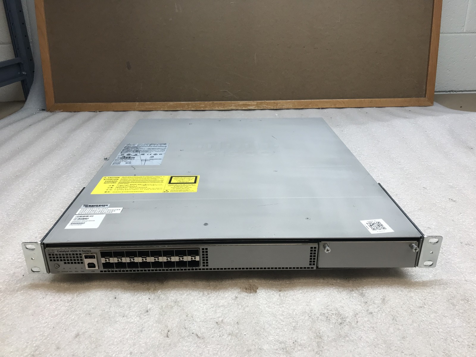 Cisco Catalyst WS-C4500X-16 16-Port 10Gb SFP+ Switch - Tested / Factory Reset