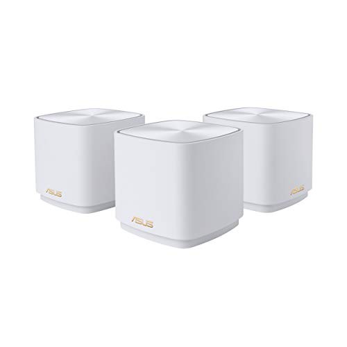 ASUS ZenWiFi AX Mini (XD5) Dual-Band Whole Home Mesh WiFi 3 Pack Refurbished