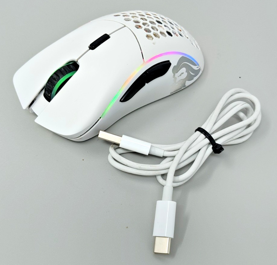 Glorious Model D Wireless Gaming Mouse Matte White No Dongle *READ*