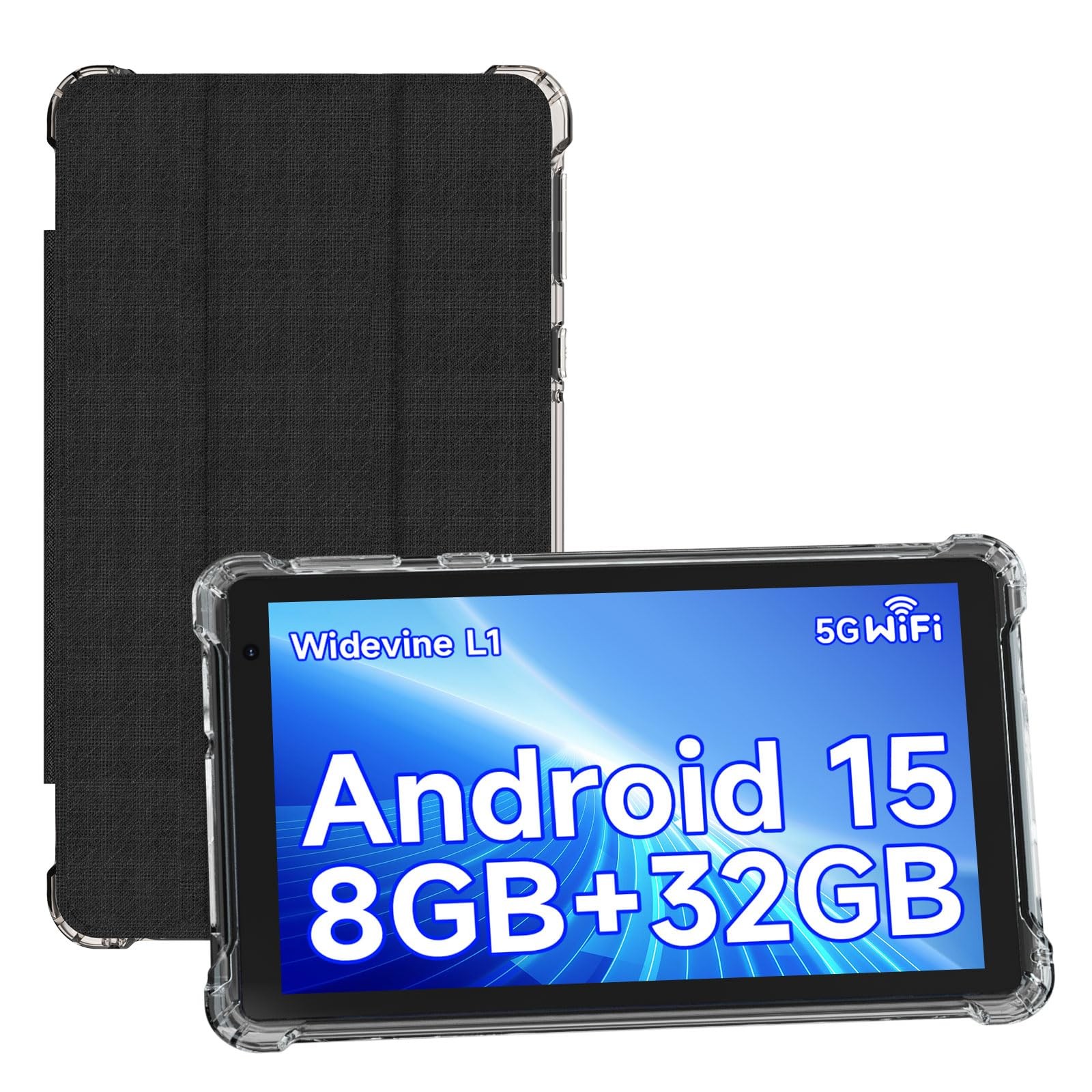 YQSAVIOR Q2 Android 15 Tablet 7 inch 8GB RAM 32GB ROM Quad-Core for Kids