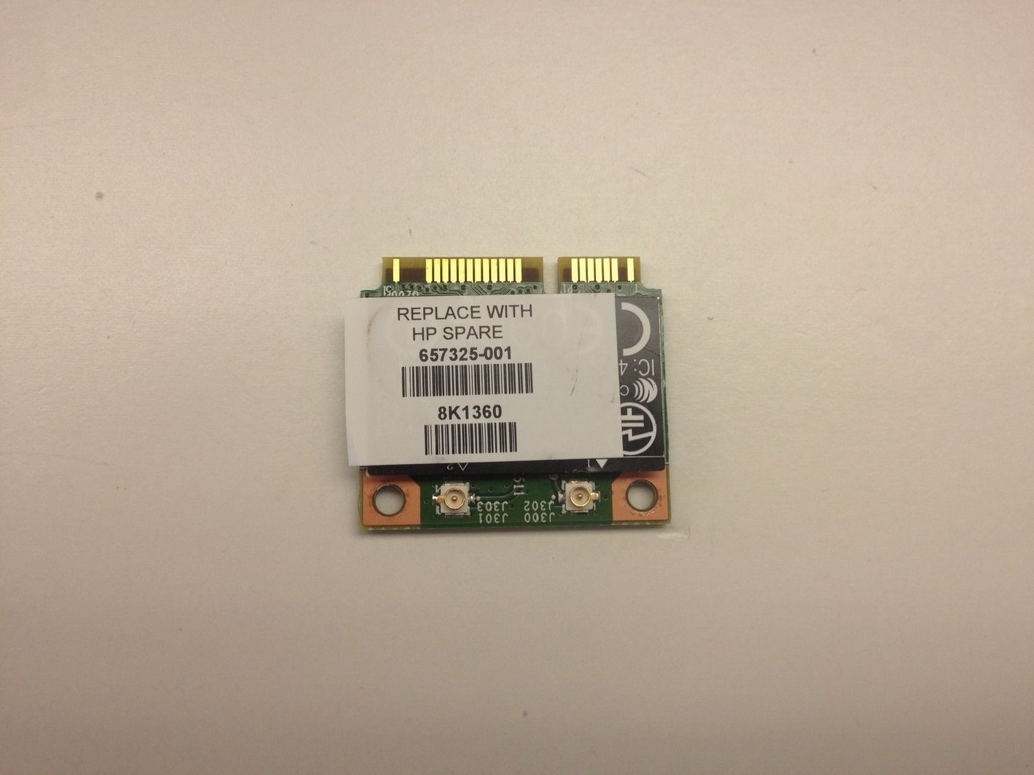HP Broadcom 4313GN WiFi Bluetooth WLAN 657325-001 TESTED GOOD