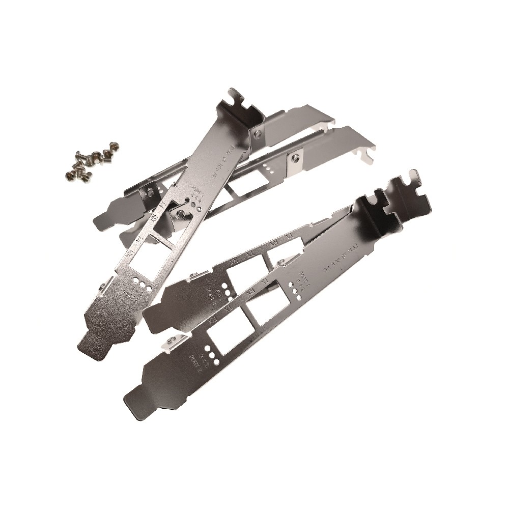 5pcs Long Full Height Bracket for Qlogic AJ764A 489191001 IBM 42D0501 QLE2562 HP