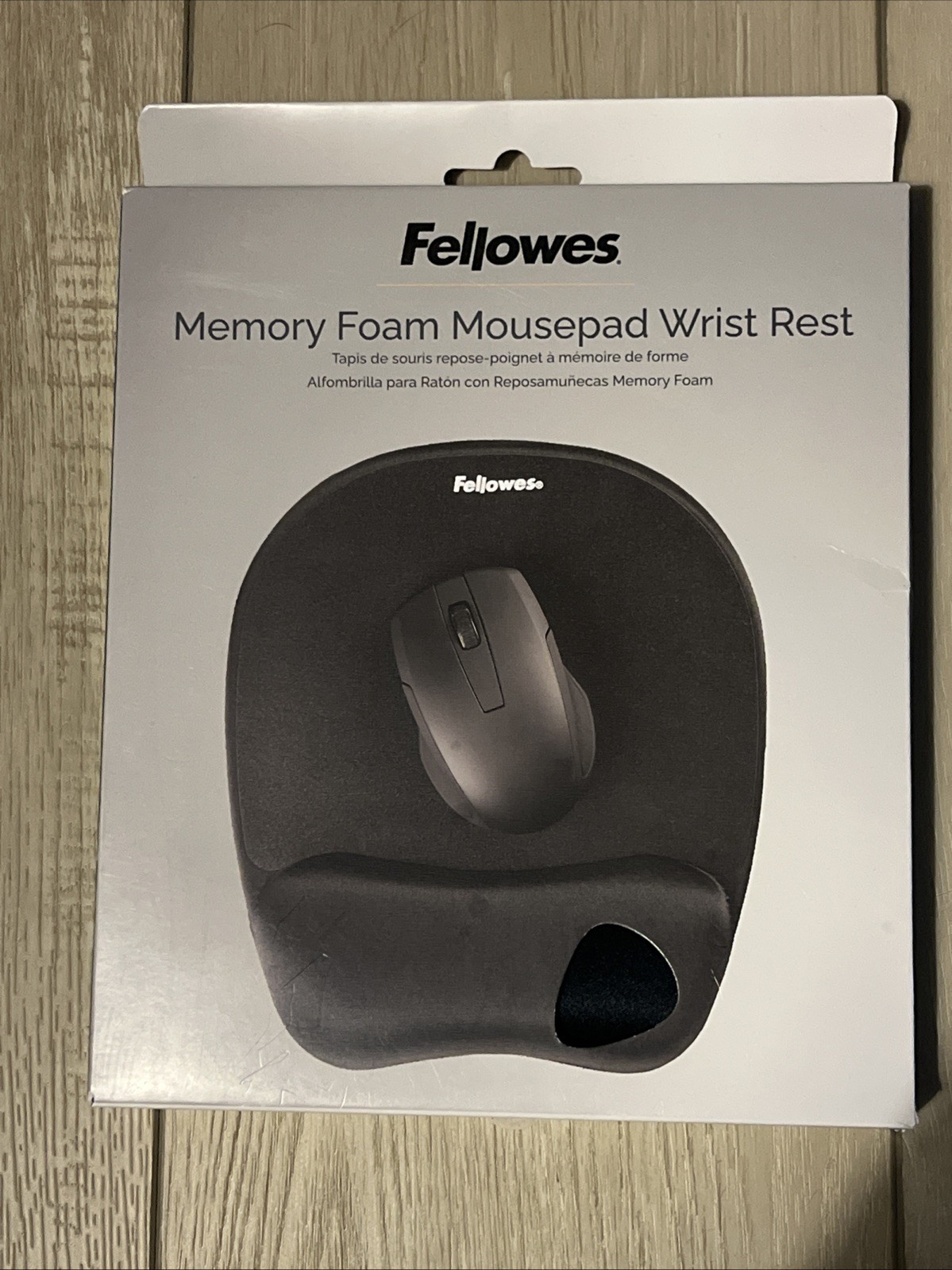 Fellowes Memory Foam Mouse Pad Wrist Rest
