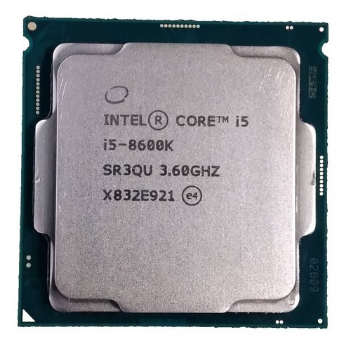 Intel Core i5-8600K  3.60GHz CPU Processor SR3QU
