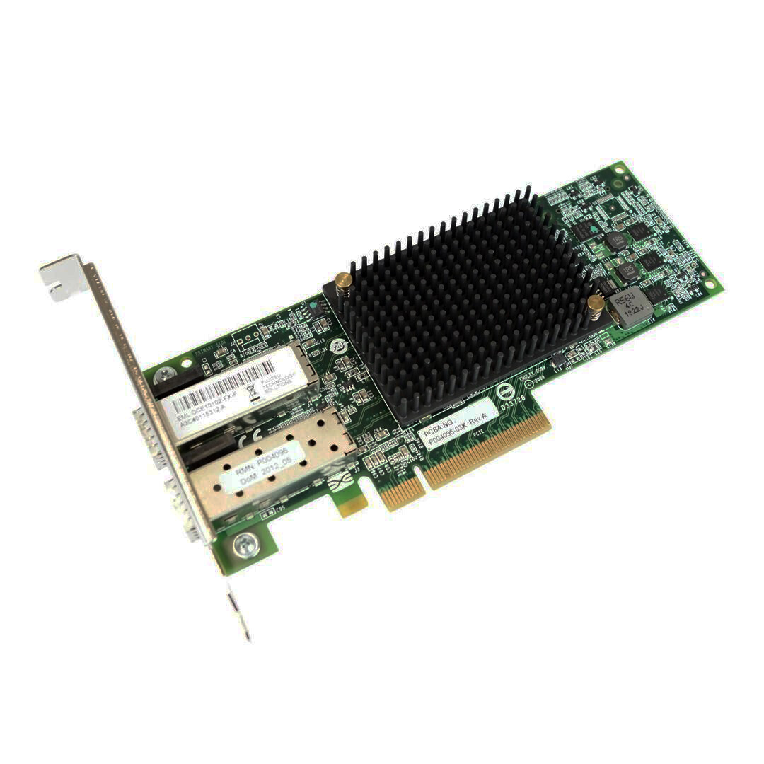 New Fujitsu Emulex Dual Port 10Gb FCoE CNA Adapter A3C40115312 OCE10102-FX-F