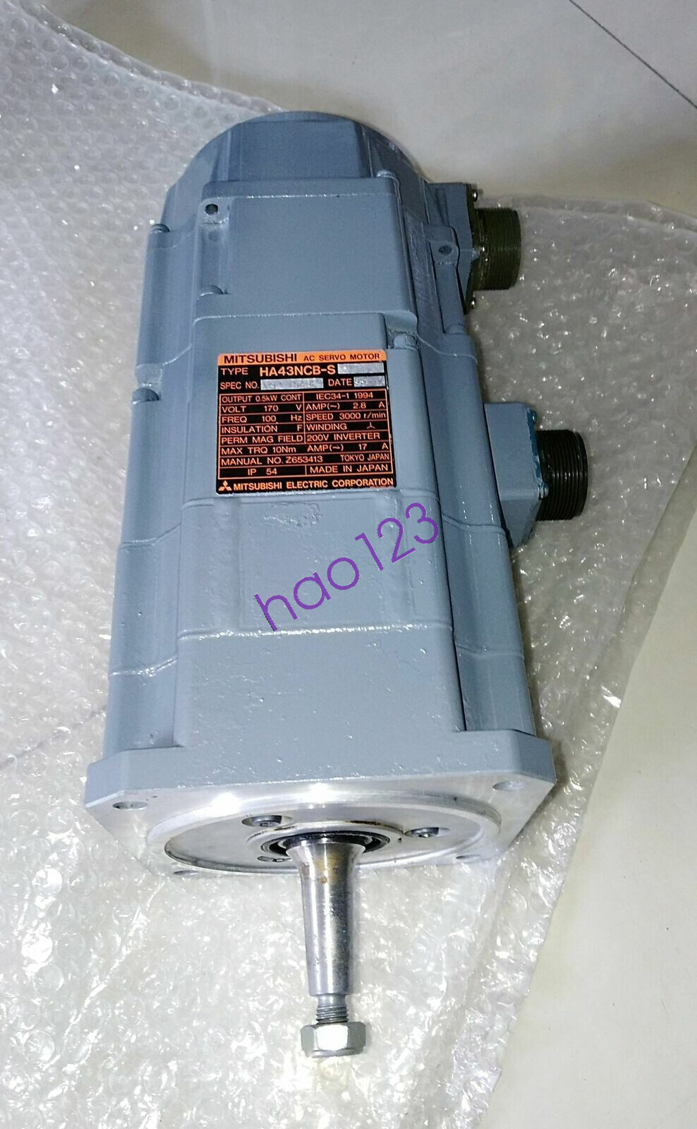 1PC Mitsubishi Used HA43NCB-S AC SERVO MOTOR Tested In Good Condition DHL/FedEx