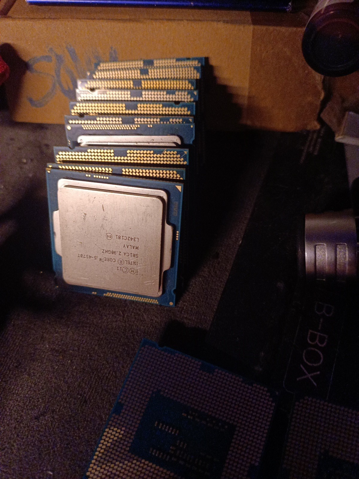LOT 10 X PCS Intel Core i5-4570S - 2.90 GHz Quad-Core (SR14J) Processor 10UNITS 