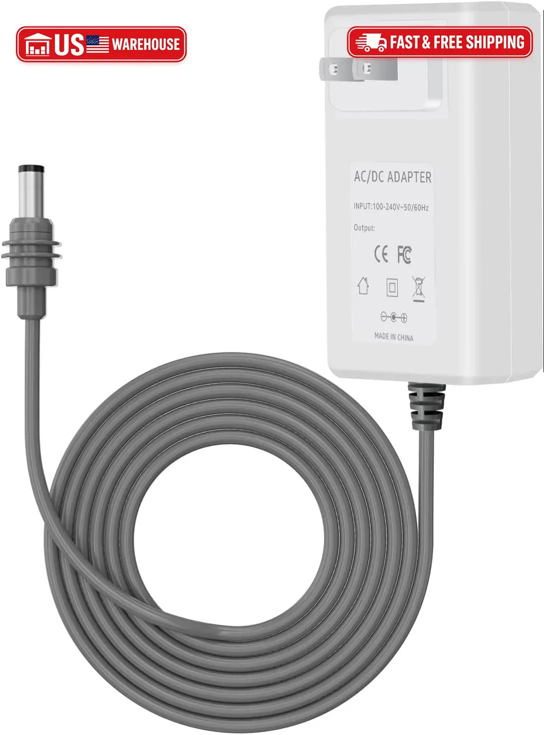 Suitable for Starlink Mini Power Adapter, Replace 30V 2A Wall Mounted Power Adap