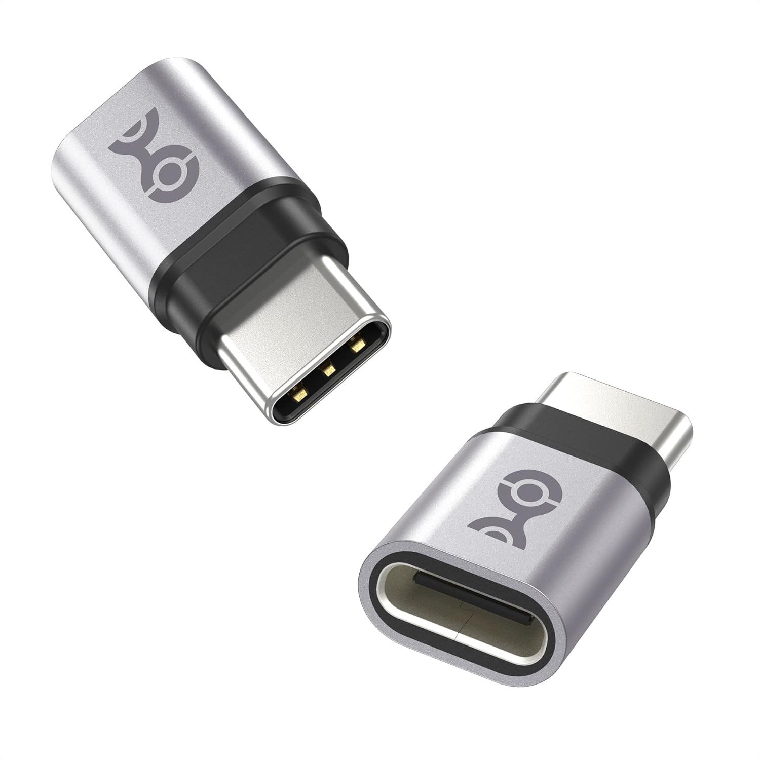 Extensor USB C 2 piezas 240W 40Gbps 4K 240Hz adaptador hembra a USB C rapida