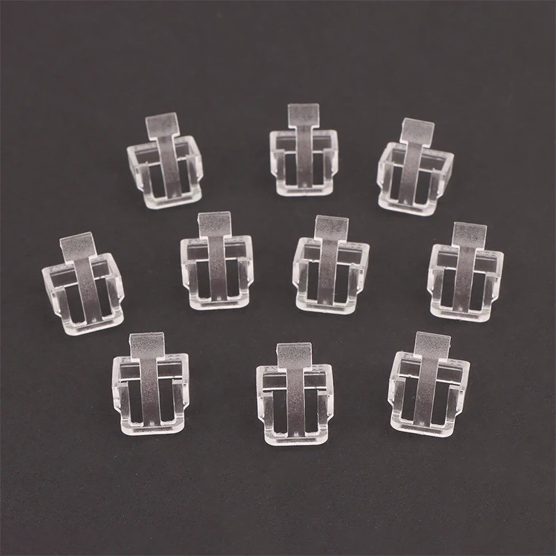 10x RJ45 Plug Latch Repair Clips Crystal Head Buckle Network Cable Cover