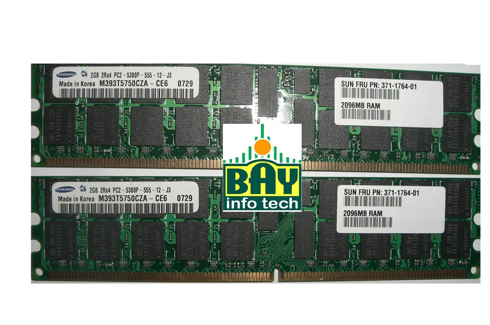 X8123A-Z 2:371-1764 4GB (2x2GB) Memory Sun Fire X4600 M2, X4640