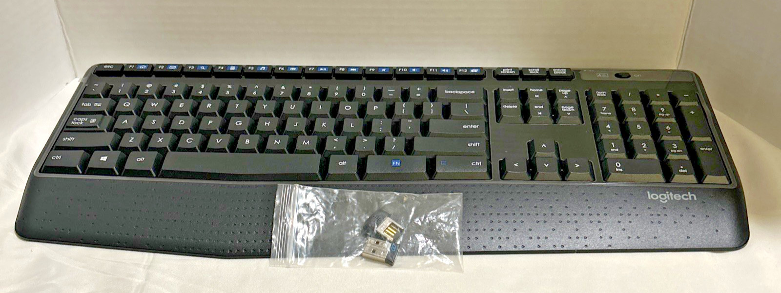 Logitech K345 Wireless Full-Sized Keyboard Black - NEW / Never Used (No Box)