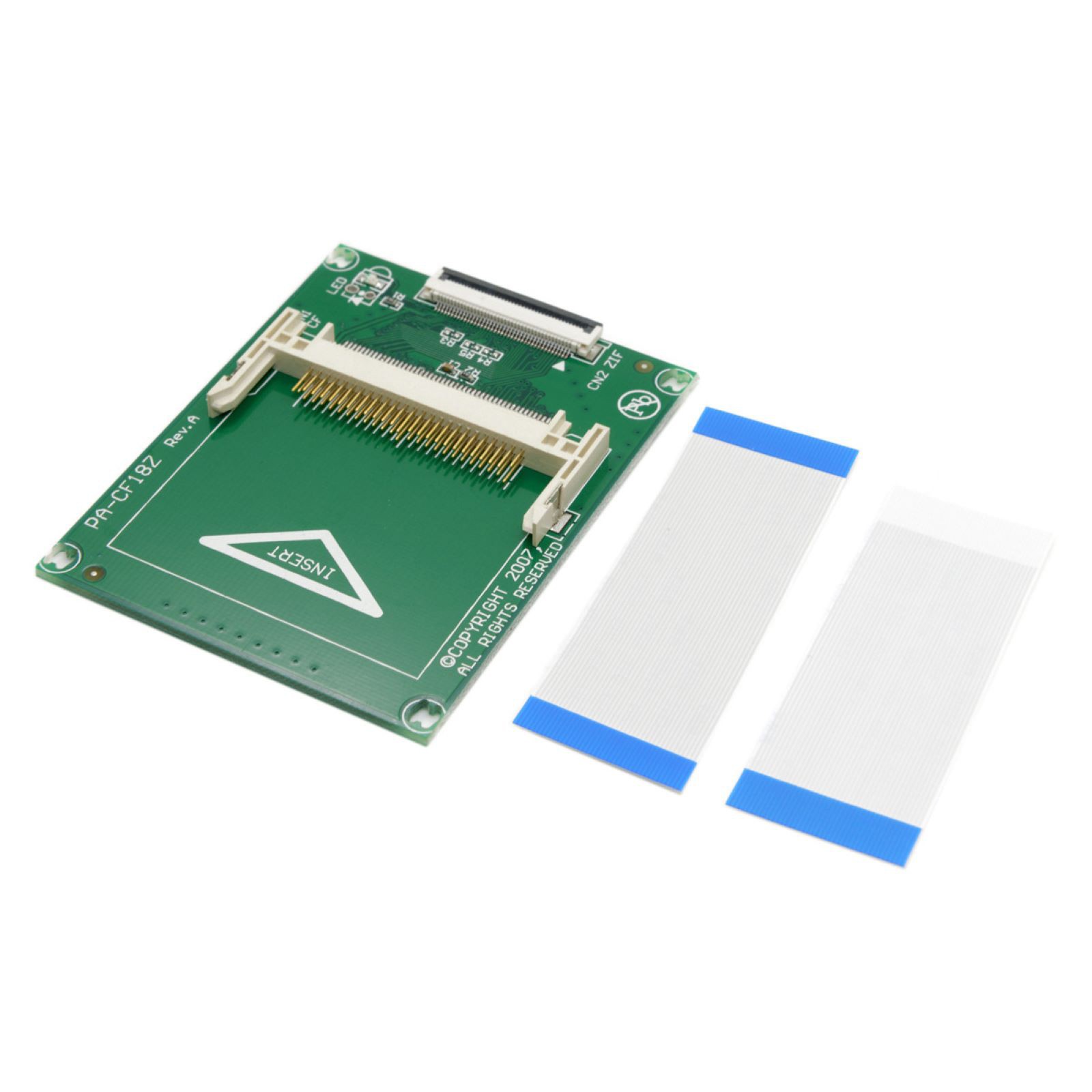 1* CF Compact Flash Memory Card to 1.8" ZIF 40PIN CE HDD Adapter Converter
