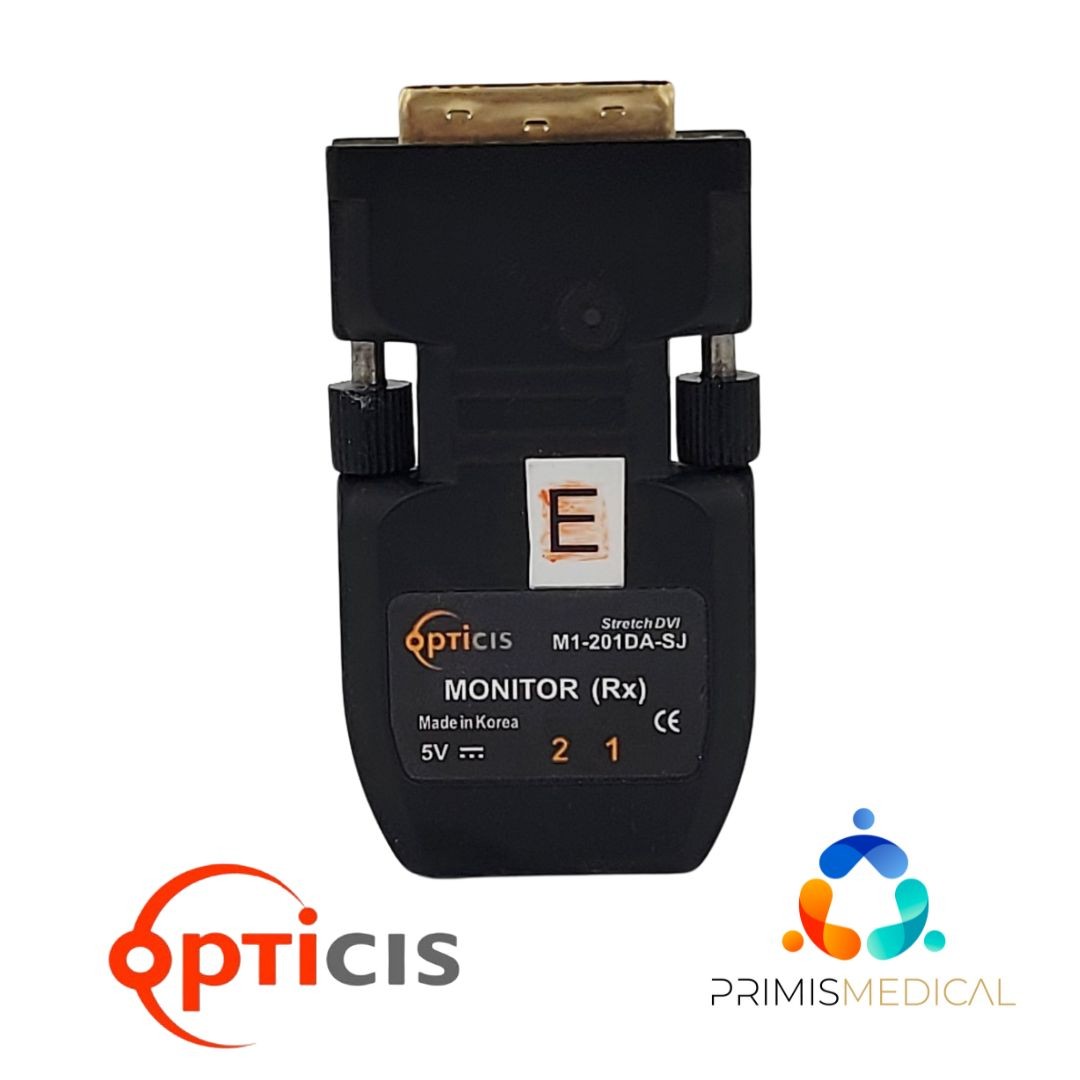 Opticis M1-201DA-SJ DVI Receiver Monitor RX Module 5V  Fiber Optic Video