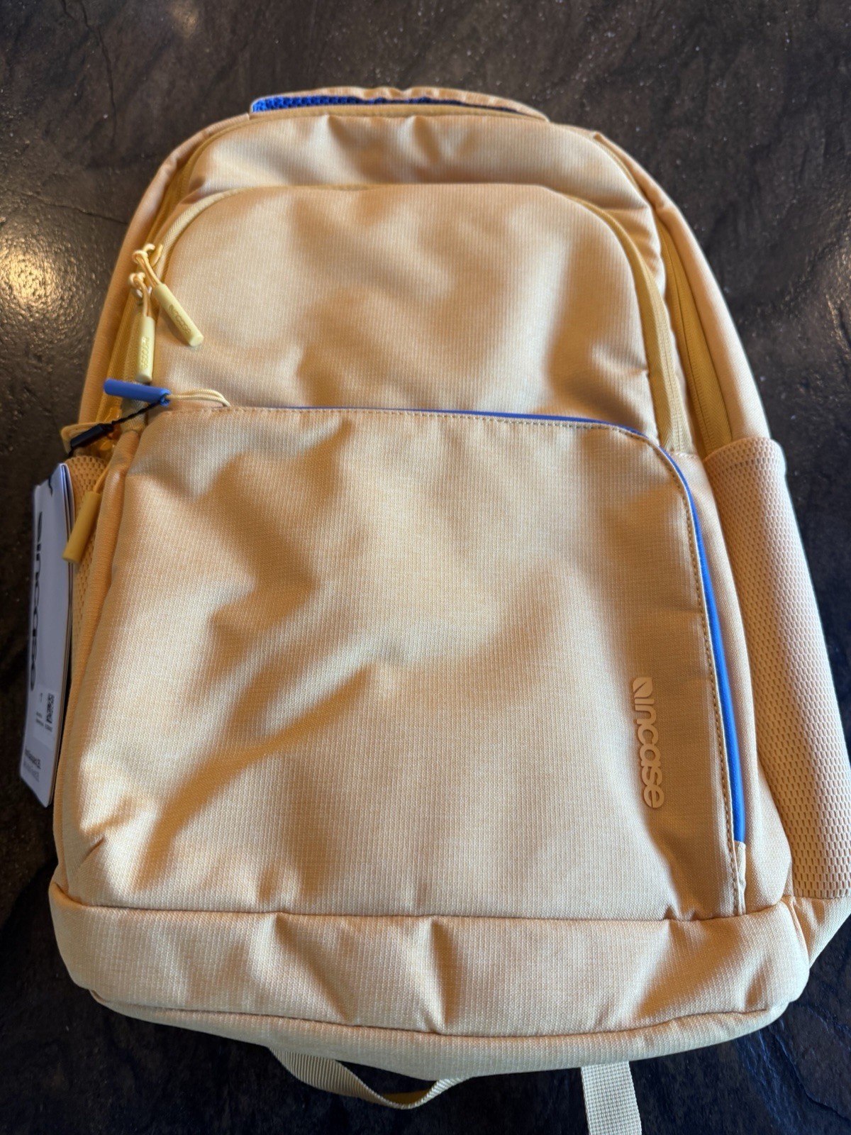 Incase Facet Backpack 20L Sunflower Yellow Multi Pockets NEW