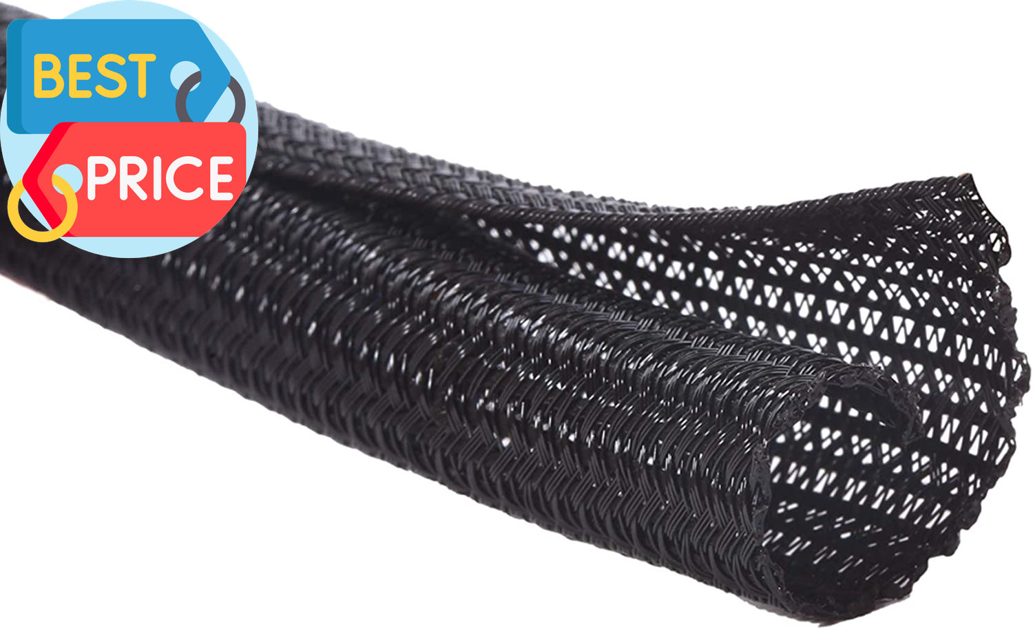 10Ft - 3/4 Inch Cord Protector Wire Loom Tubing Cable Sleeve Split Sleeving for 
