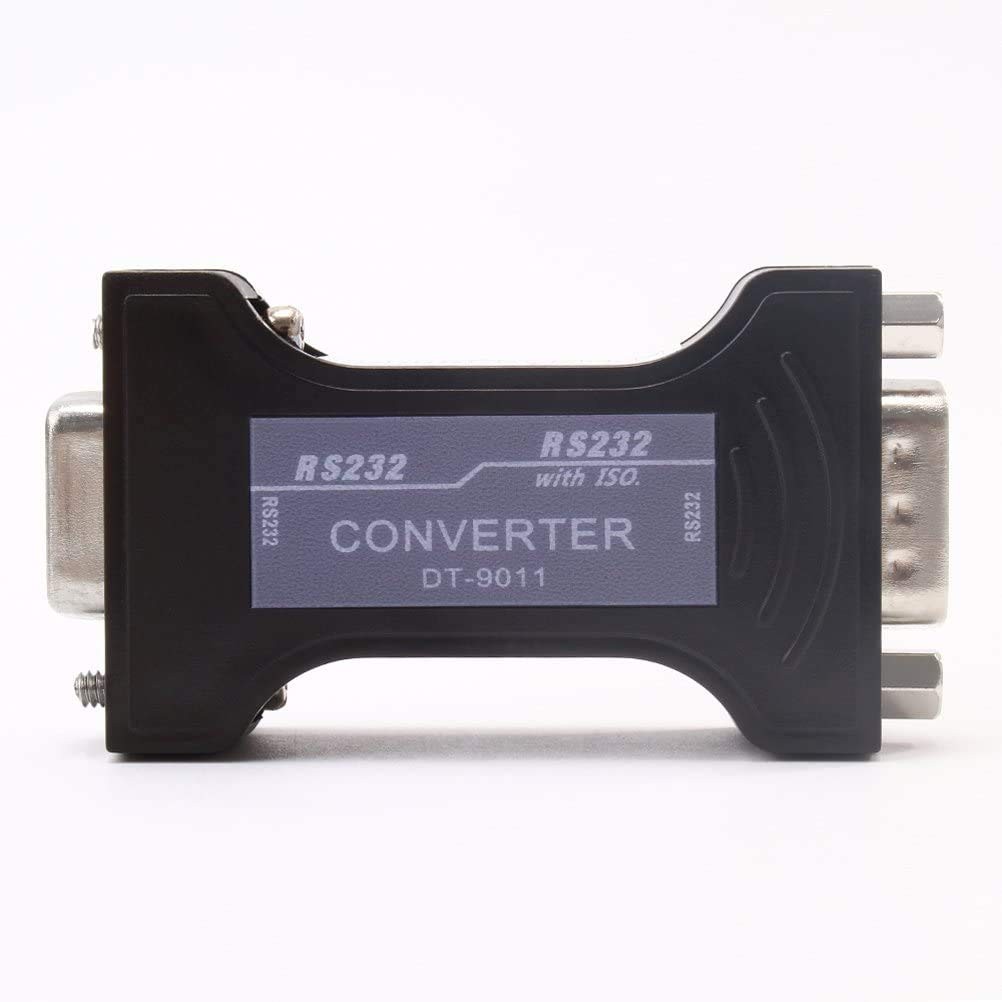 DTECH Port Powered RS232 to Serial 3 wire isolated adapter, Black