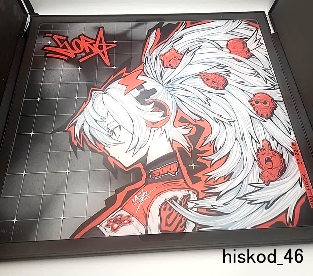 Wallhack SP-004 Drift Sora Limited Edition Glass Mouse Pad Team Jacket Ver Japan