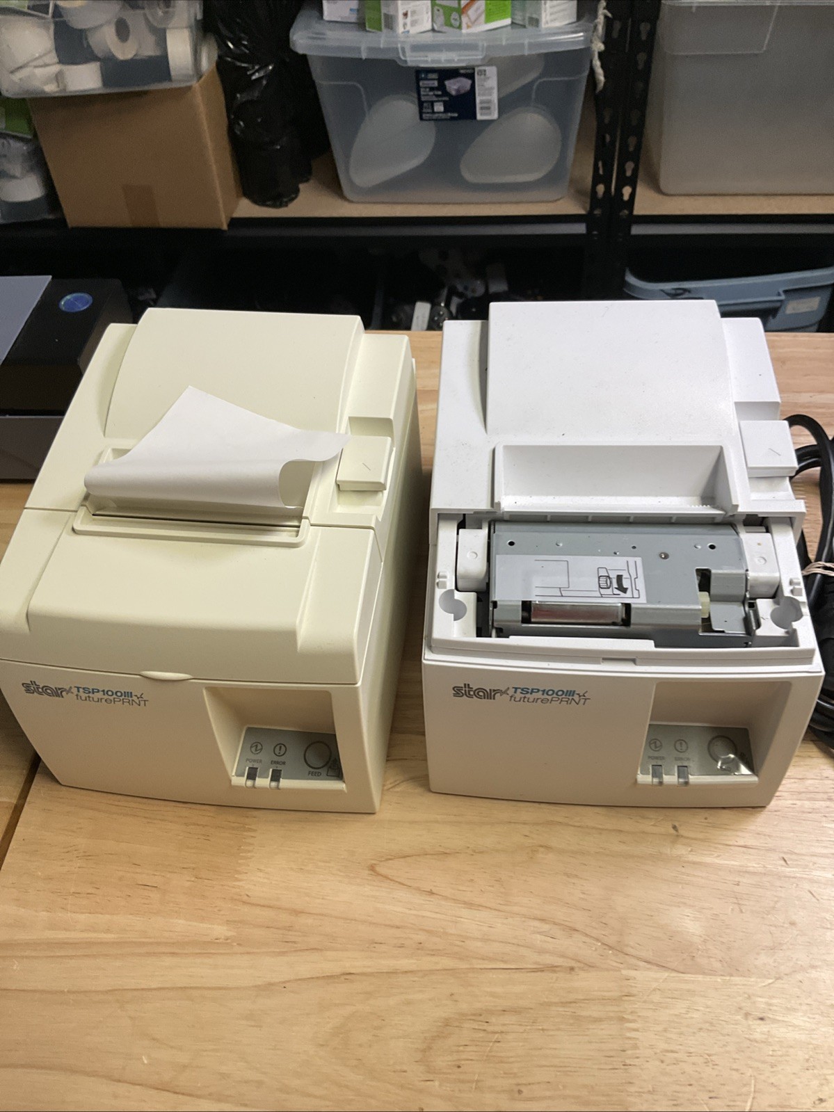 Star Micronics TSP100IIIBI / TSP143IIIU USB Thermal Receipt Printer POS - WHITE