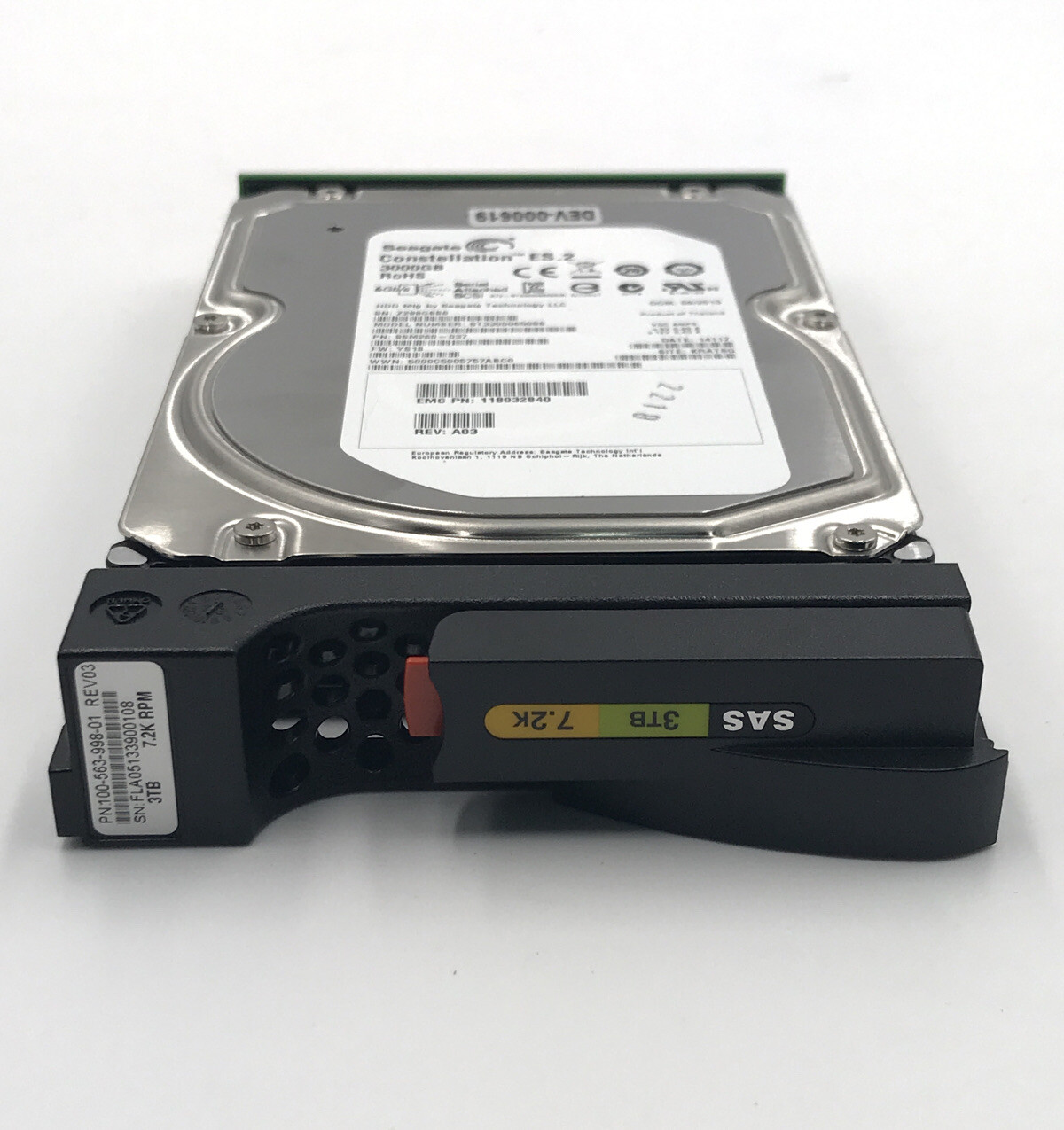 EMC 3TB 7.2K DISK SAS-600 3.5IN (DD2500) 100-563-998 X-2UC-3TBS