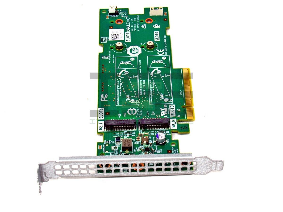 DELL BOSS-S1 2x M.2 SSD PCIe Storage Adapter Card M7W47High Profile