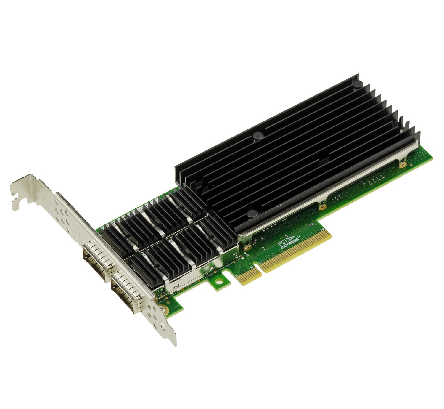 PCIe 3.0 x8 LAN Network Card 40G QSFP+ 2 Ports Intel X710 Chipset