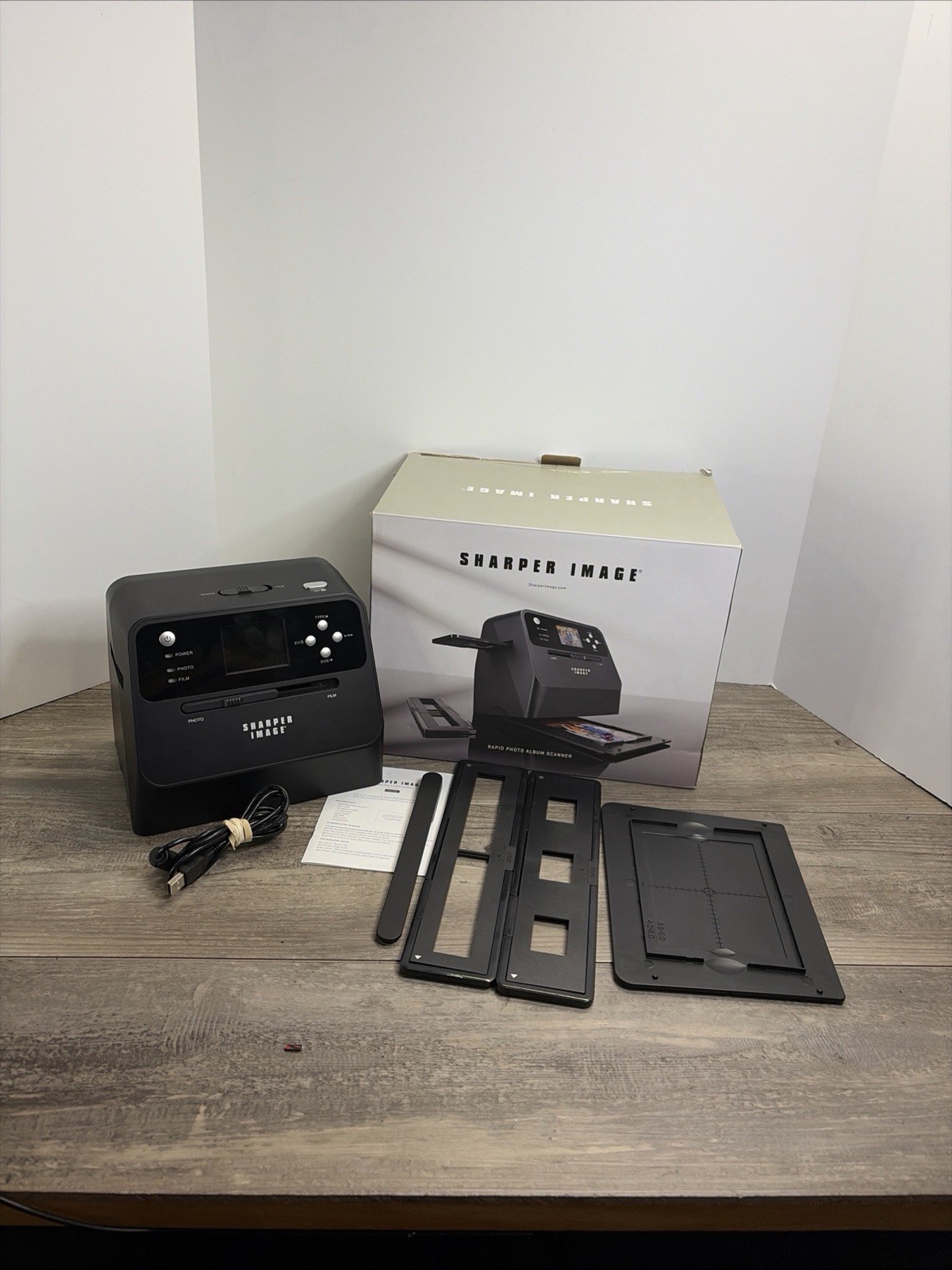 Sharper Image Rapid Photo Album Scanner 205799