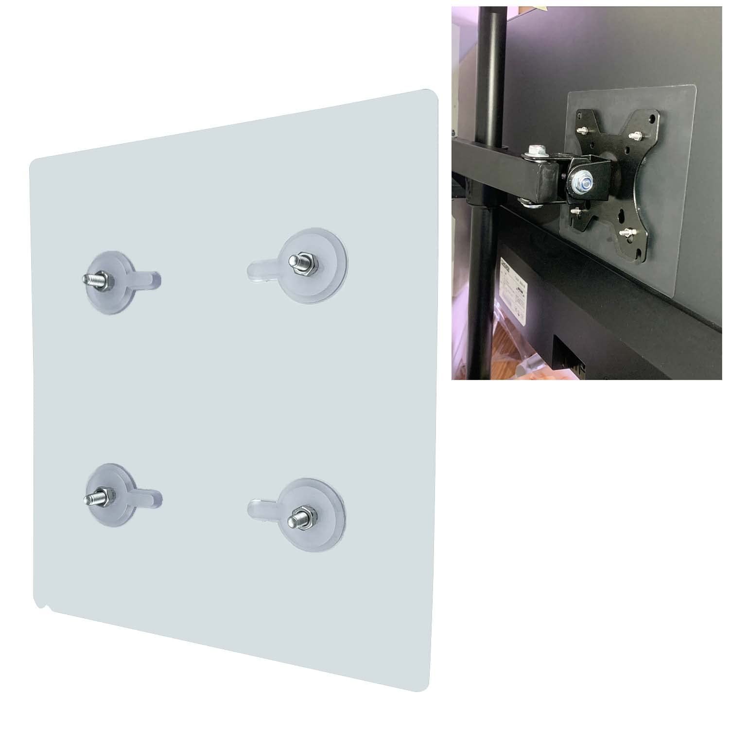 VESA Mount Adapter Bracket Kit Non-VESA Mounting Universal for 75 VESA Monitor
