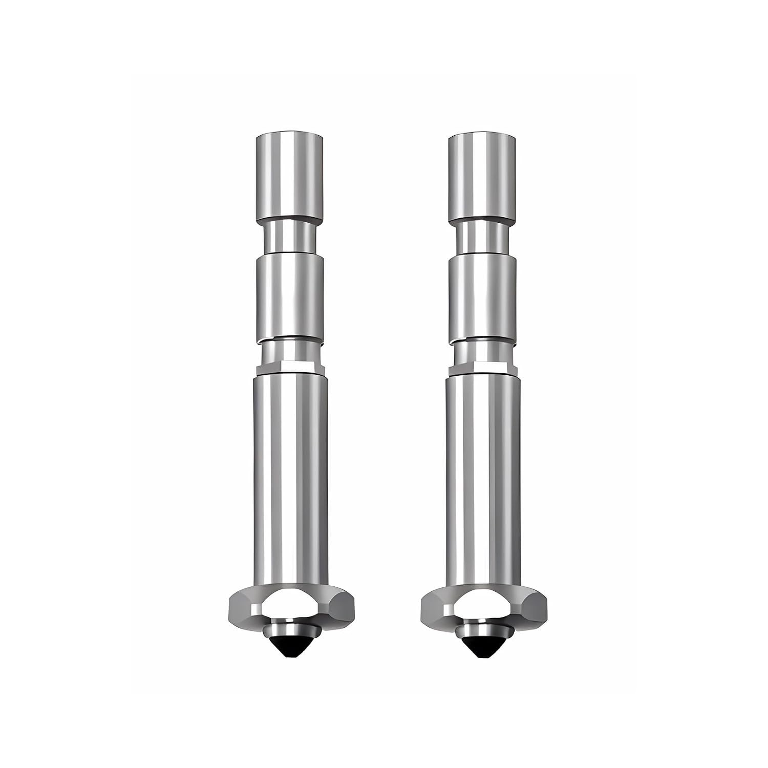 2PCS 0.4mm Hardened Steel Quick Swap Nozzles for Kobra 3 Max 3D Printer Hotend