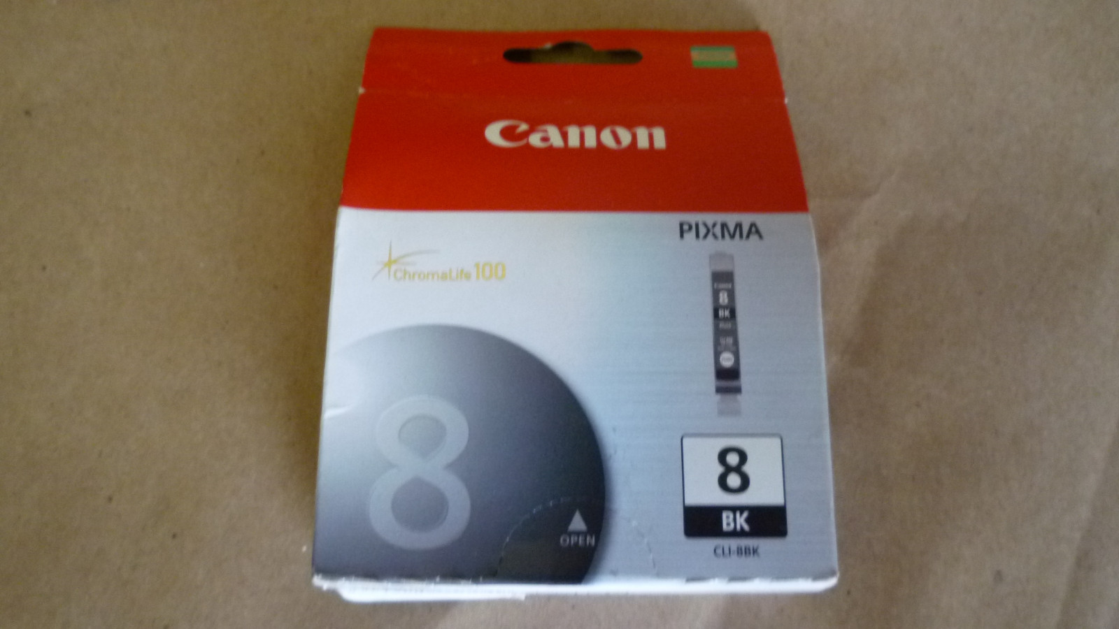 Canon 0620B002AA, CLI-8BK BLACK INK GENUINE
