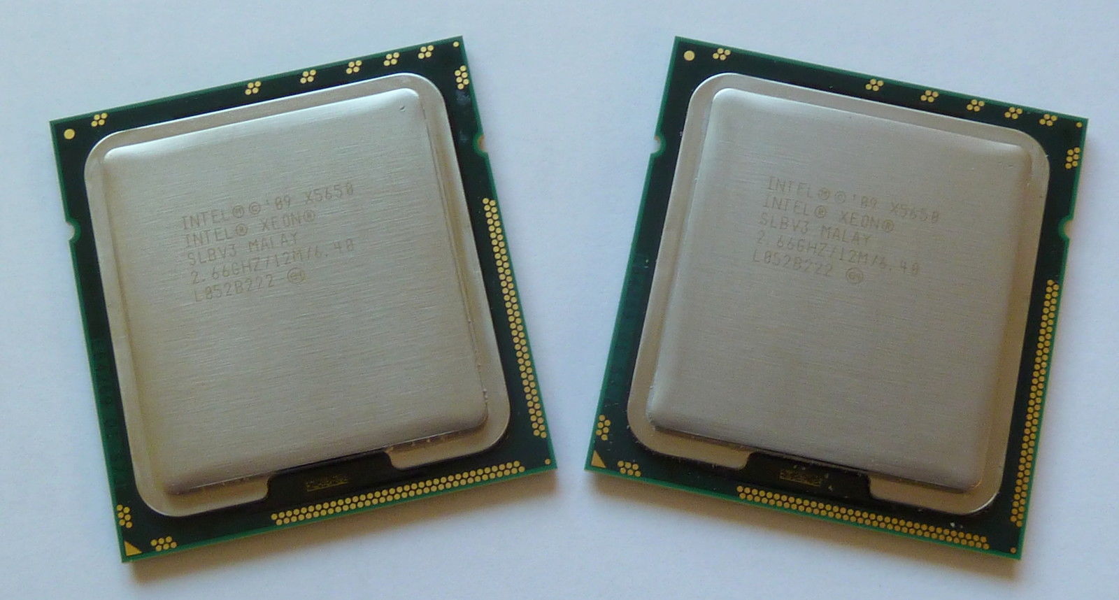 Matching pair Intel Xeon X5660 X5670 X5675 X5680 X5690 LGA1366 CPU Processor LOT