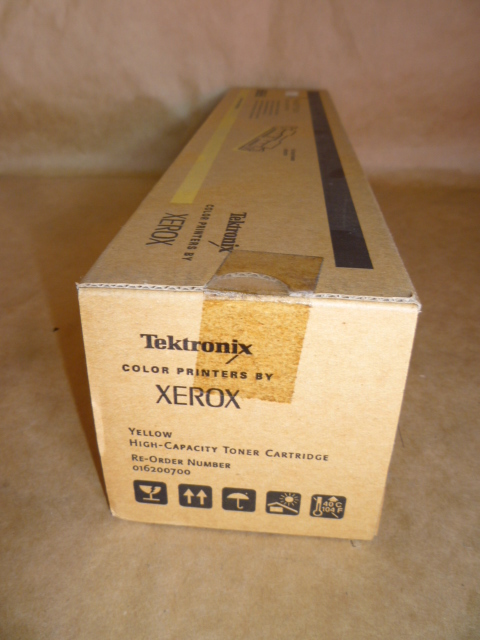 Xerox-Tektronix Phaser 016-2007-00 High Yield Yellow Toner Cartridge  GENUINE