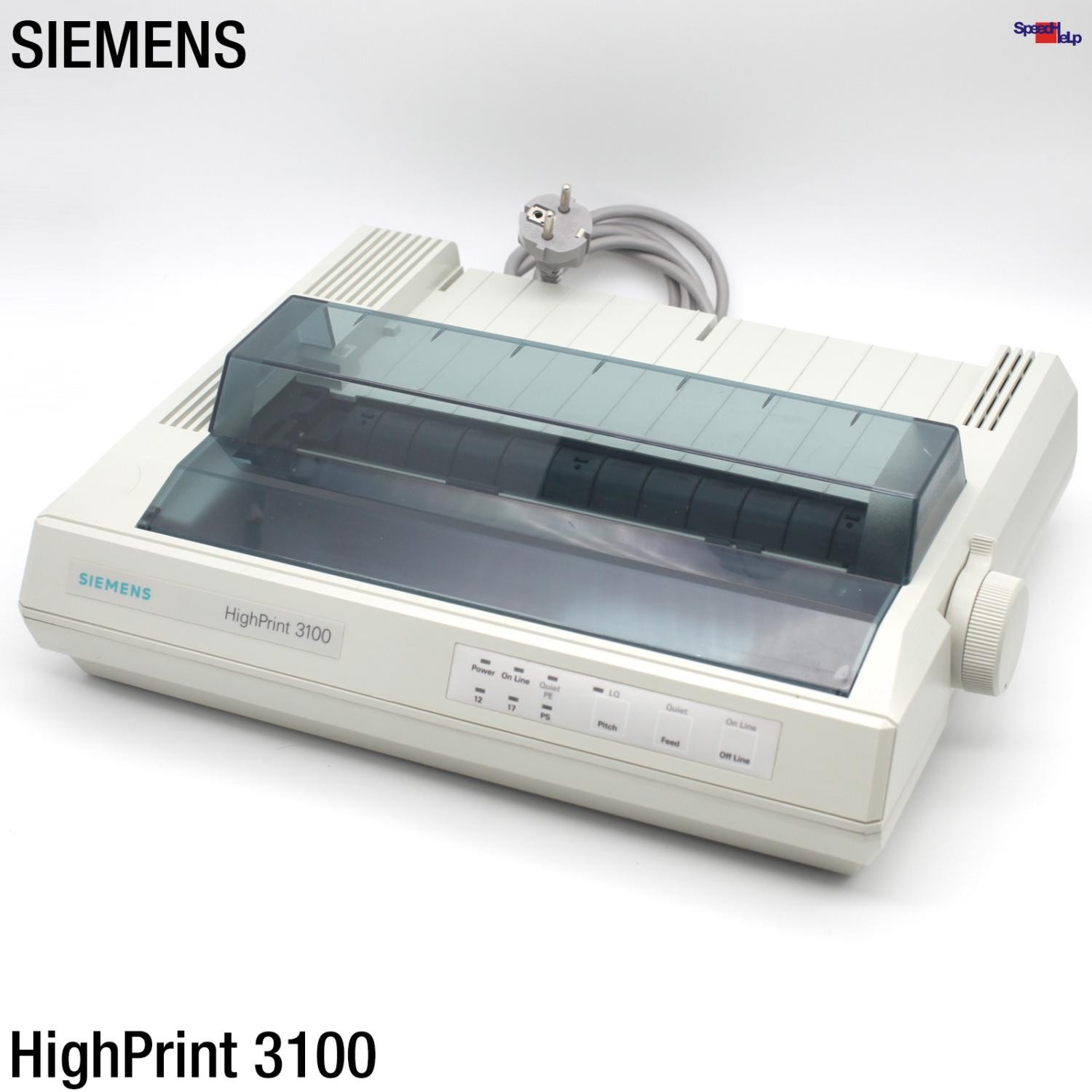 SIEMENS HIGHPRINT 3100 MATRIX PRINTER PRINTER DOT MATRIX PRINTER LPT PARALLEL ATARI
