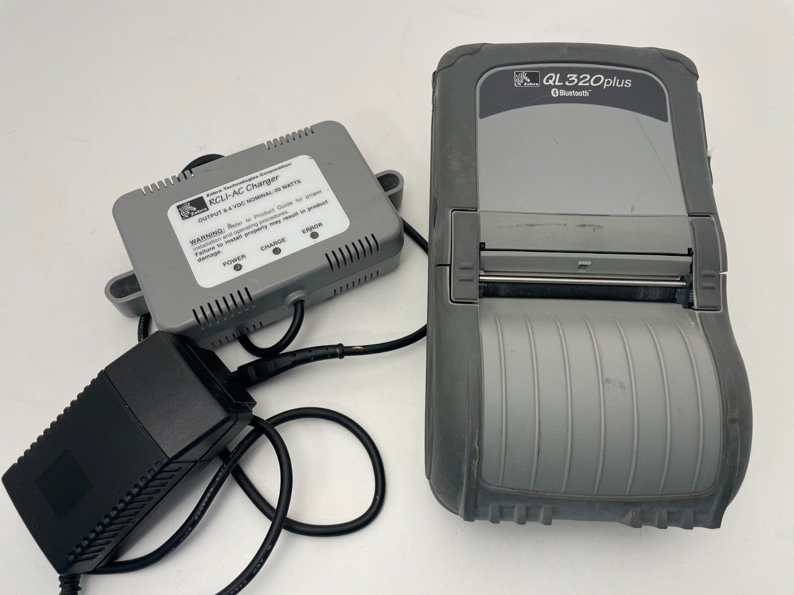 Zebra QL320 Plus Thermal Portable Mobil Printer Bluetooth Q3C-LUBA0000-00 QL320+