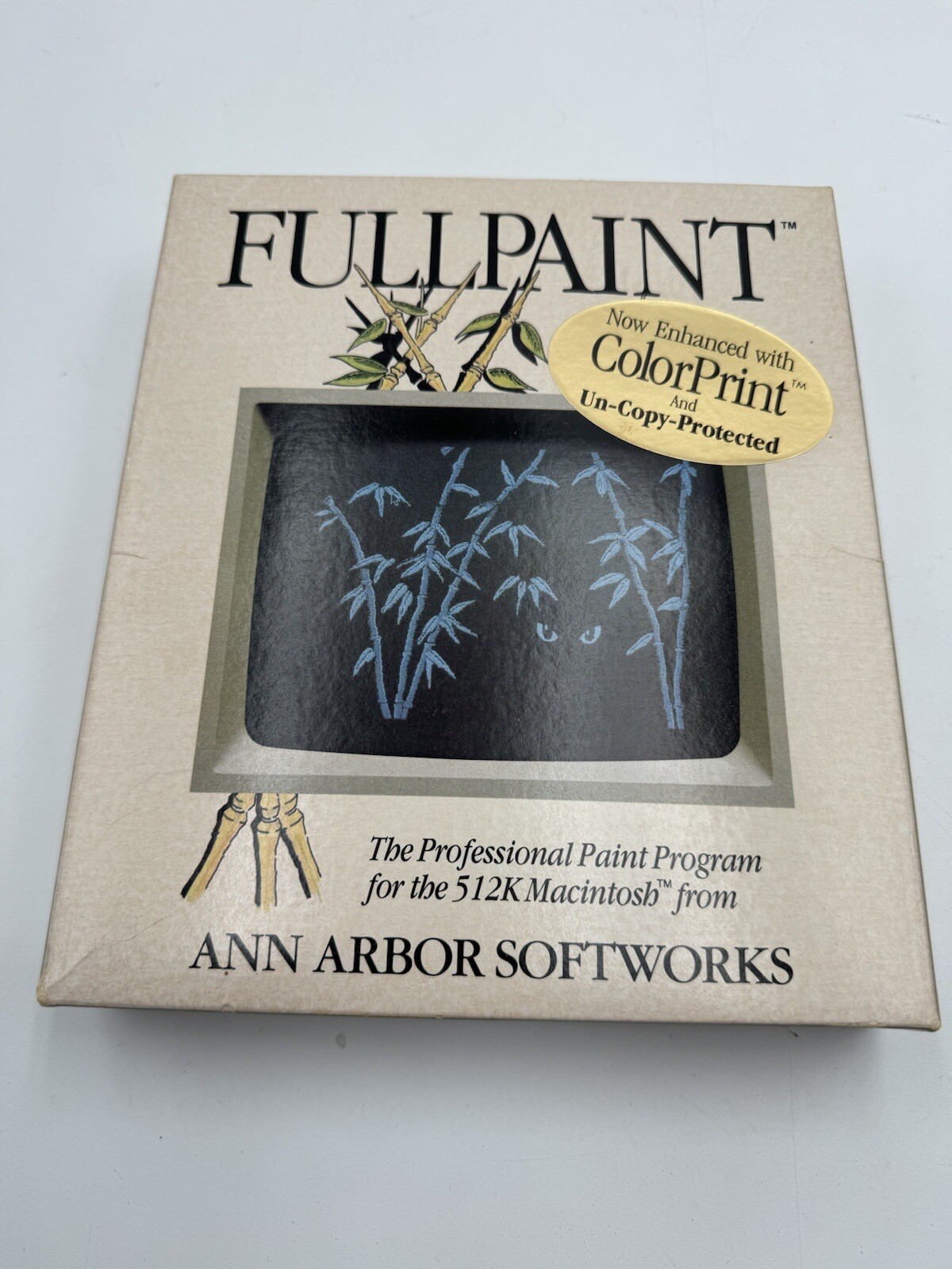 Vintage FullPaint Paint Program For Macintosh