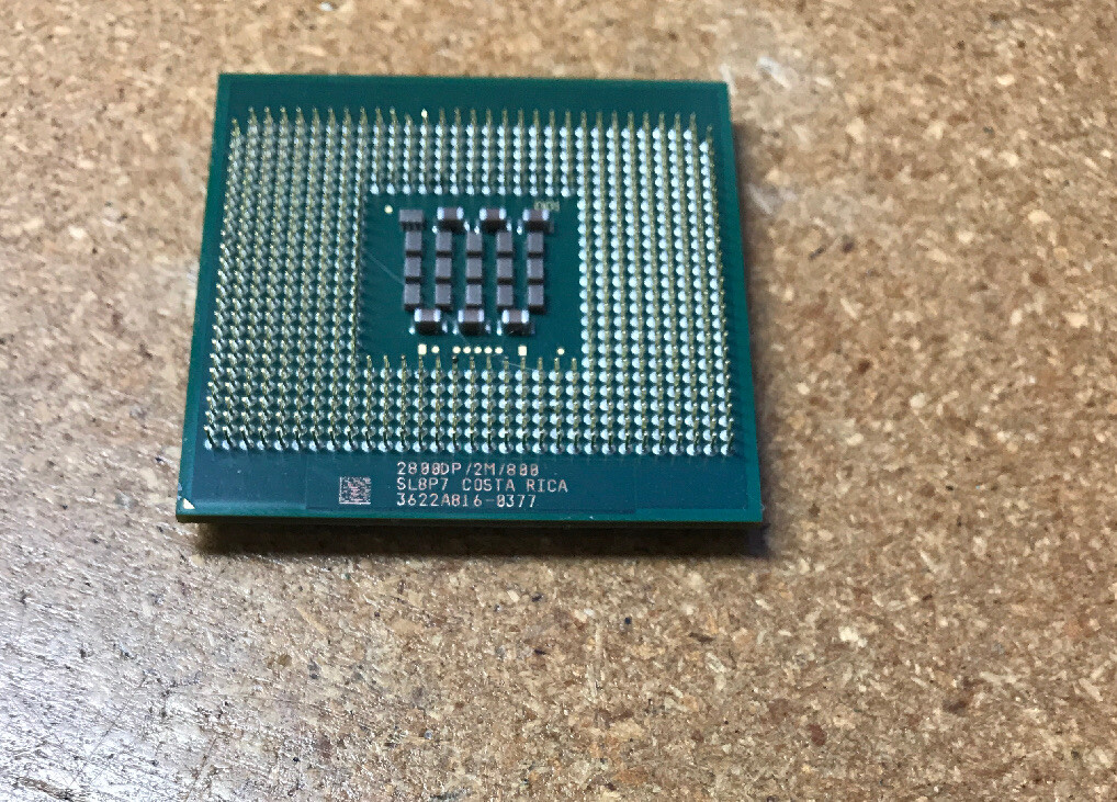 INTEL SL8P7 XEON CPU 2.8 GHZ Tested Working