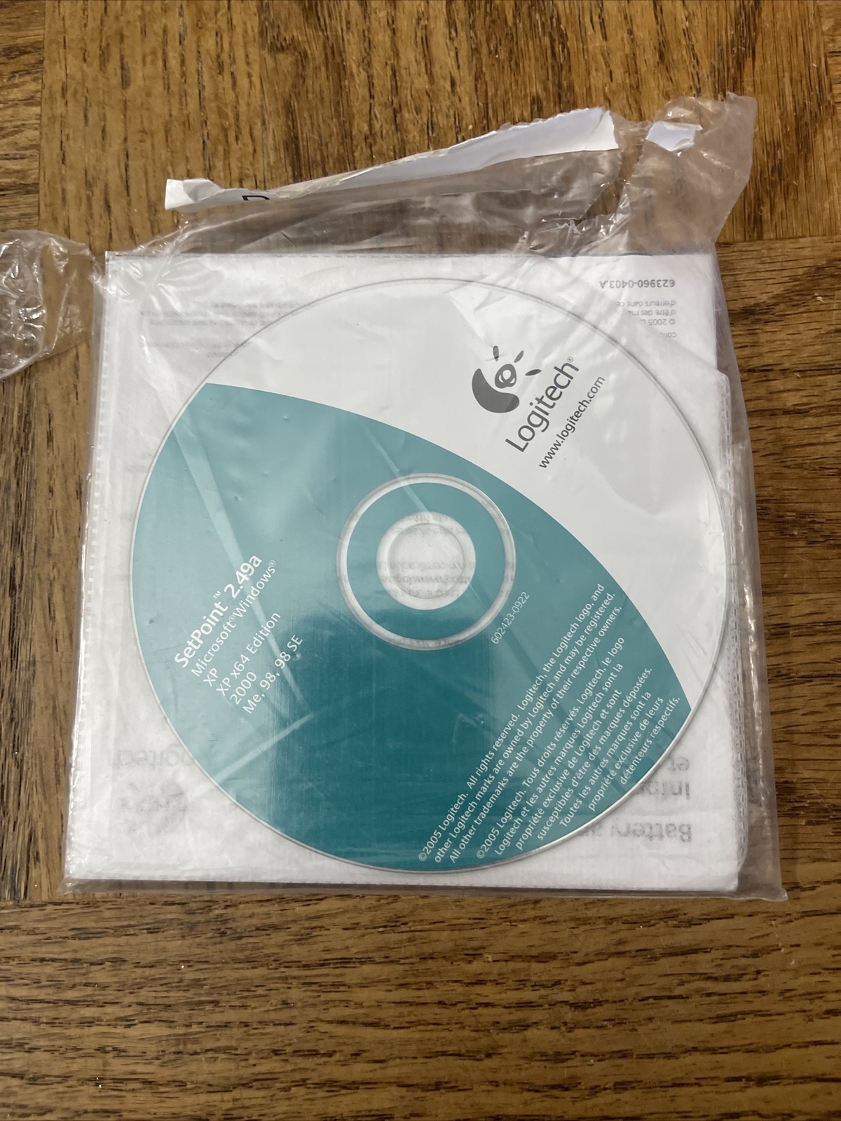 Logitech SetPoint 2.49a PC Software