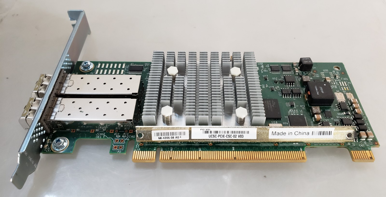 Cisco UCSC-PCIE-CSC-02 UCS Virtual Interface Card w/ 2x Transceivers