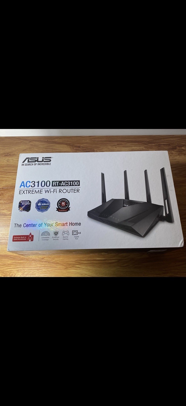 ASUS AC3100 RT-AC3100 Extreme Wi-Fi Dual-Band Gigabit Router Read Description