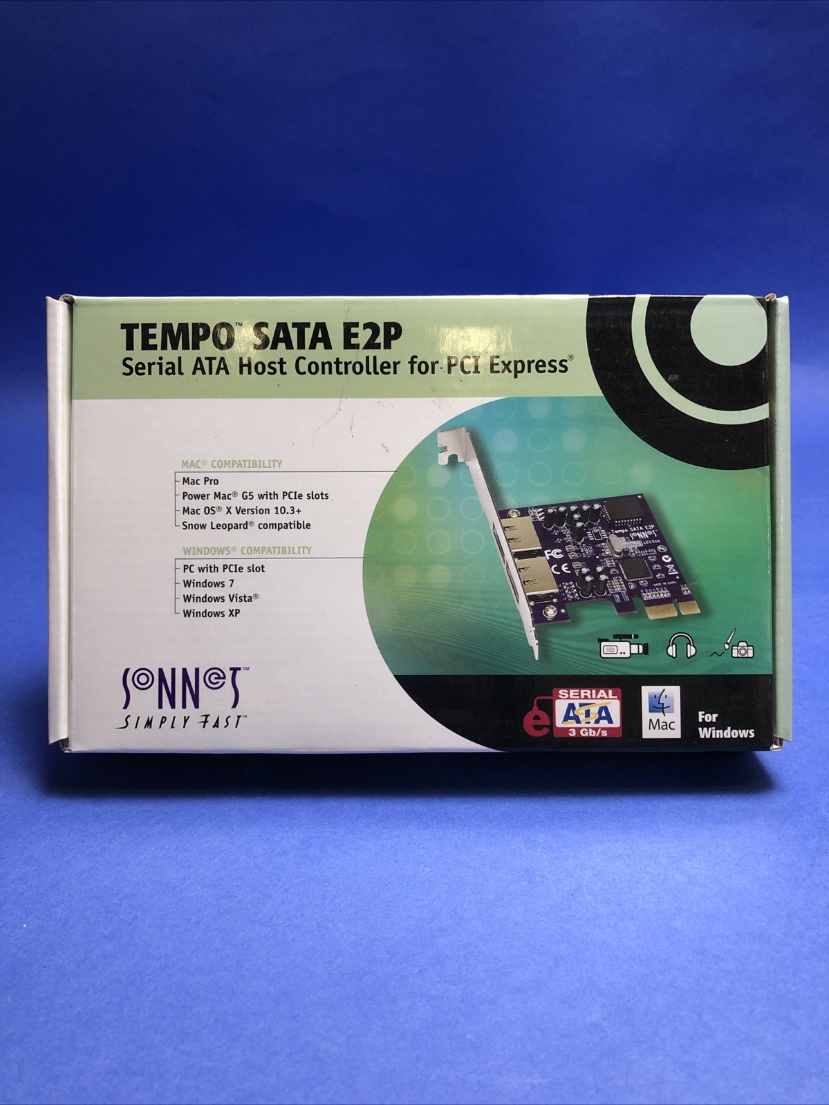 Sonnet Tempo SATA E2P Host Controller