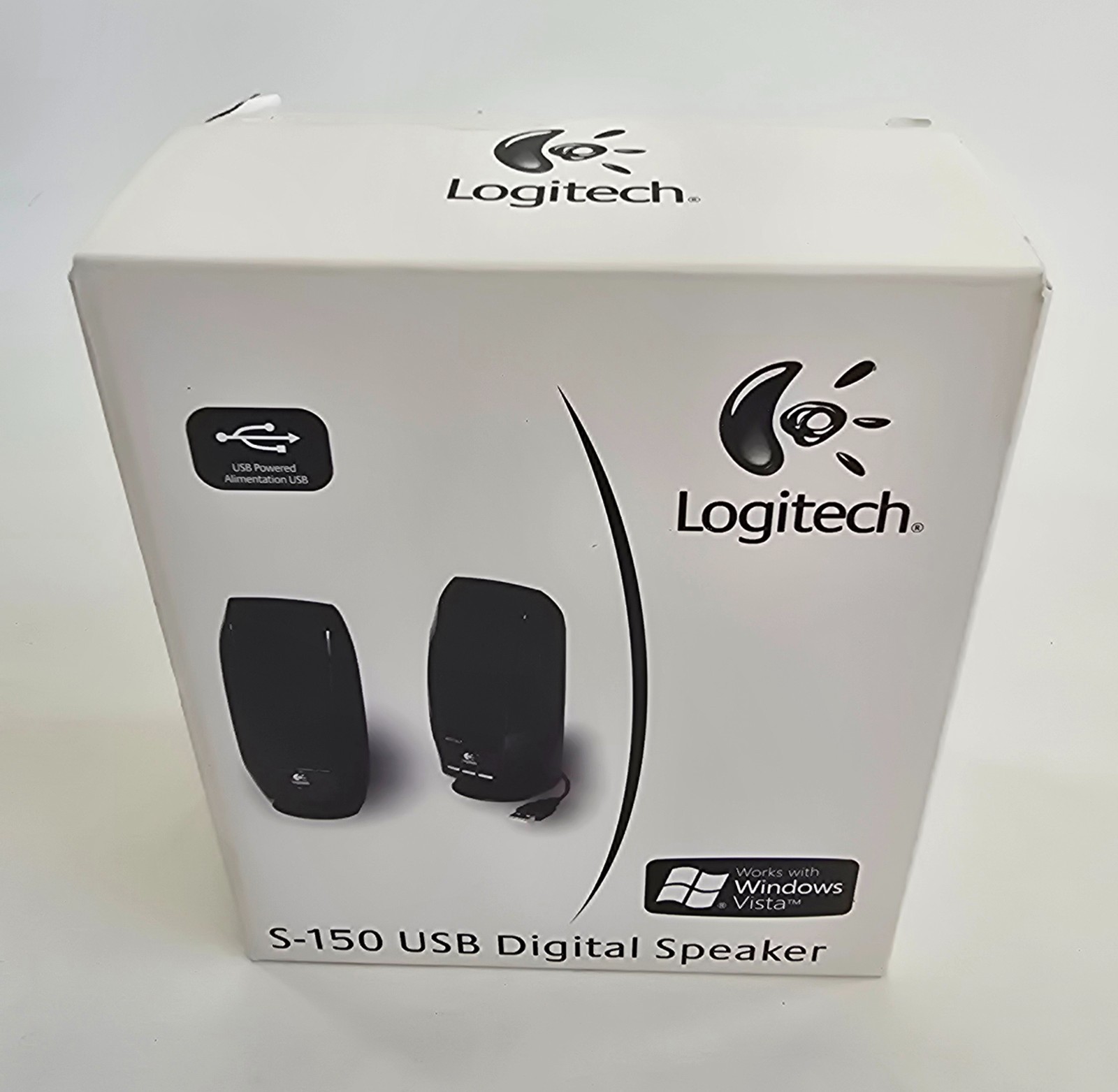 NEW Logitech S-150 USB Digital Computer Speakers 980-000028 Black PC Laptop