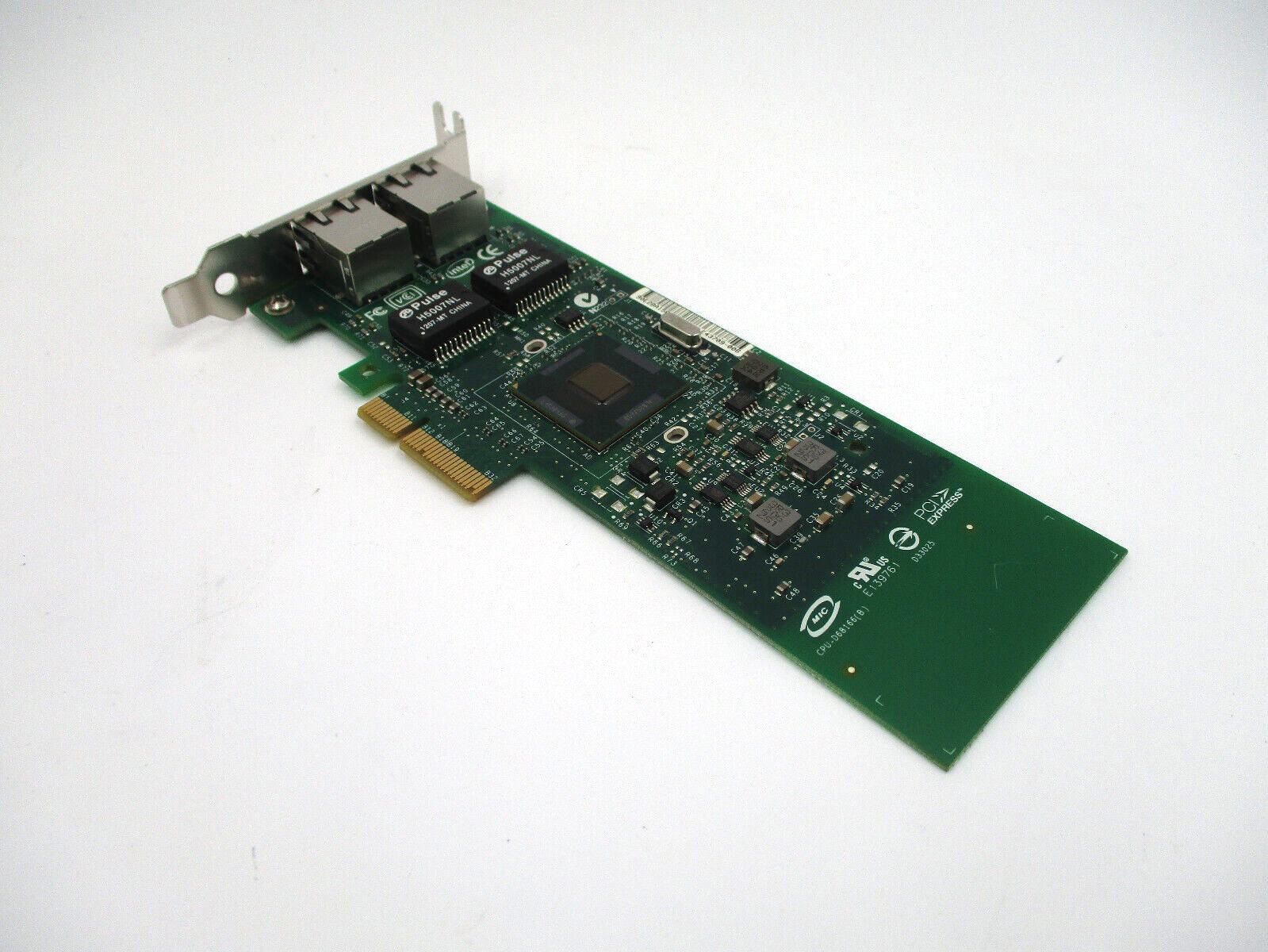 Intel CPU-D68166 Dual-Port Gigabit ET PCIe Server Adapter P/N: E139761 Tested