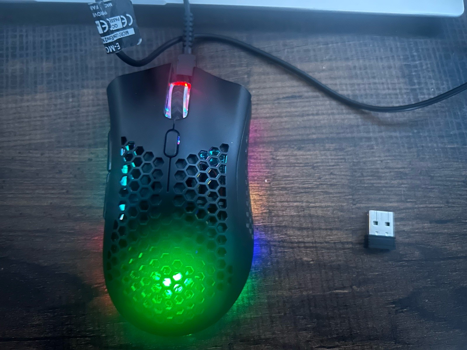 Wireless/Dual Title: BENGOO KM-1 Wireless Gaming Mouse RGB Lighting