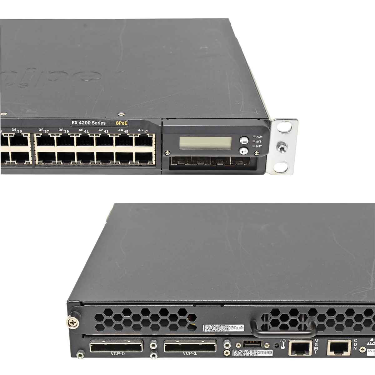 Juniper EX4200-24T 24-Port GE 8-Port PoE + Modules 4x1G SFP 1x PSU