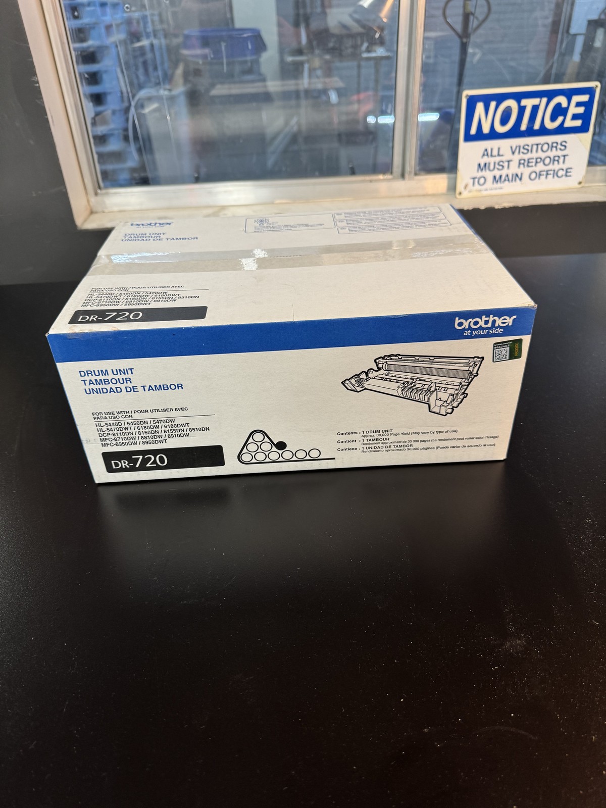 Brother DR-720 Genuine Drum Unit New Sealed HL-5470 MFC-8710 DCP-8150