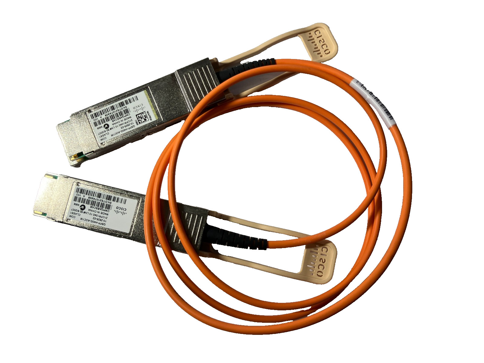 Cisco QSFP-H40G-AOC1M 10-2930-02 40G QSFP Active Optical Cable 1 M with Hologram